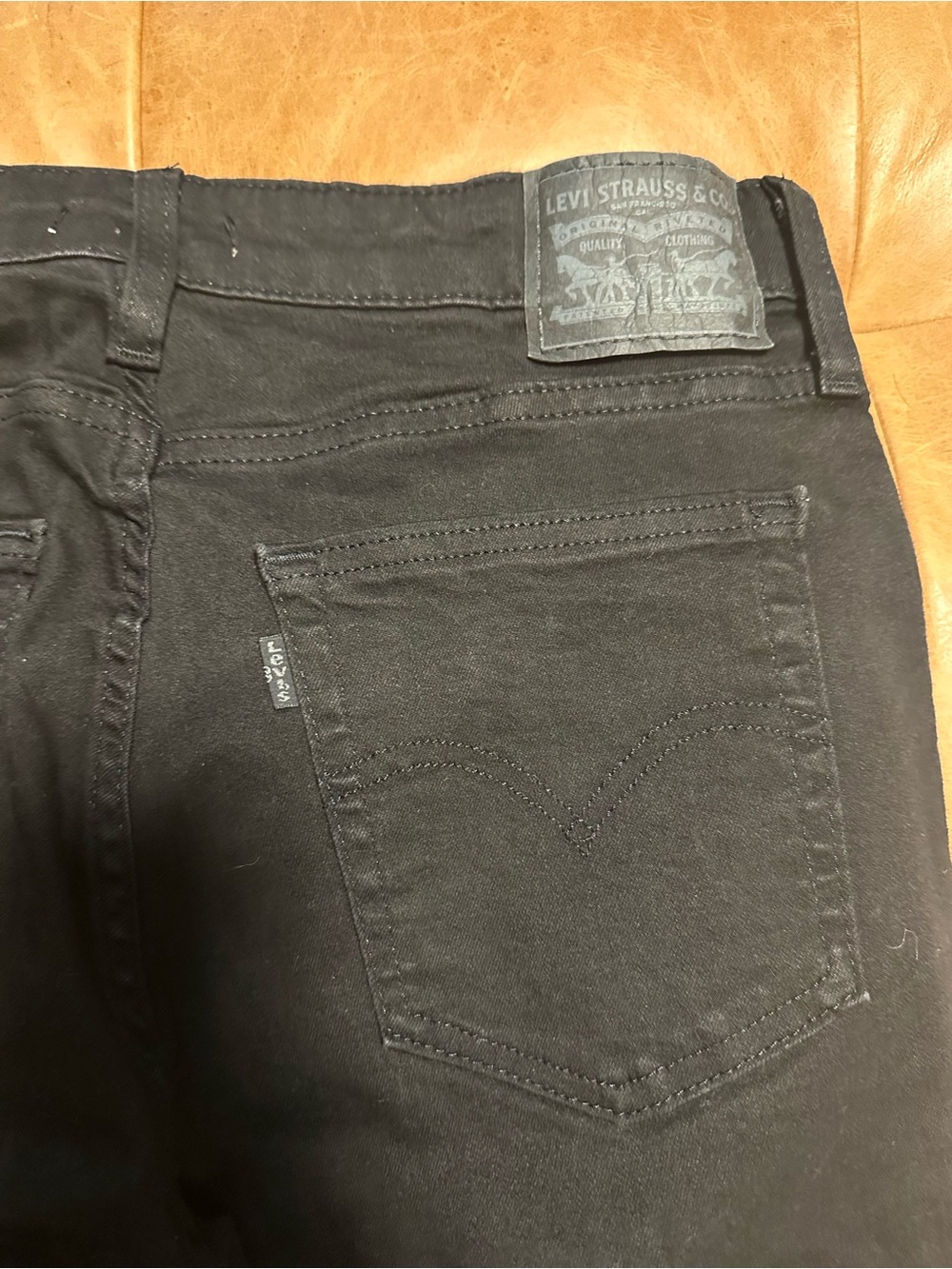Levi's women’s Black bootcut Jeans